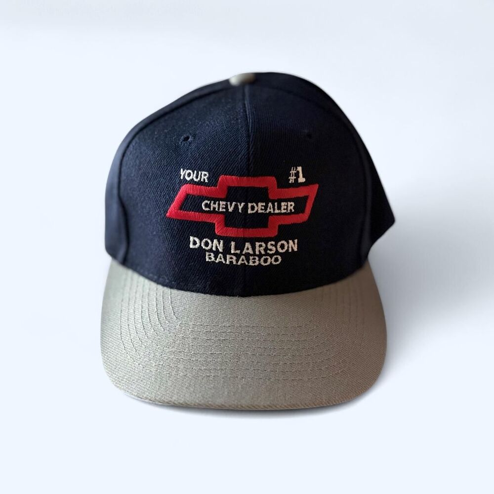 Chevrolet Men's Navy and Blue Hat